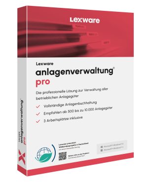 Lexware Anlagenverwaltung pro